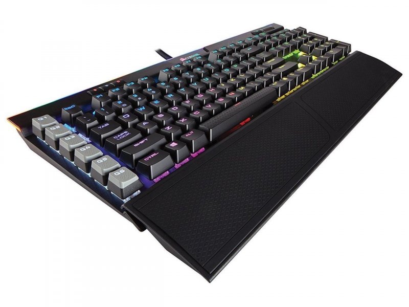 CORSAIR herní klávesnice K95 RGB Platinum Cherry MX-brown-black, US - obrázek č. 2