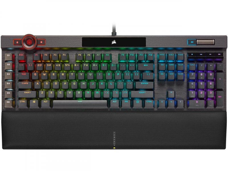 CORSAIR herní klávesnice K100 Cherry MX Speed, US - obrázek produktu