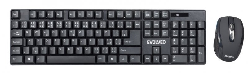 EVOLVEO WK-142, set bezdr. klávesnice a myši - obrázek produktu