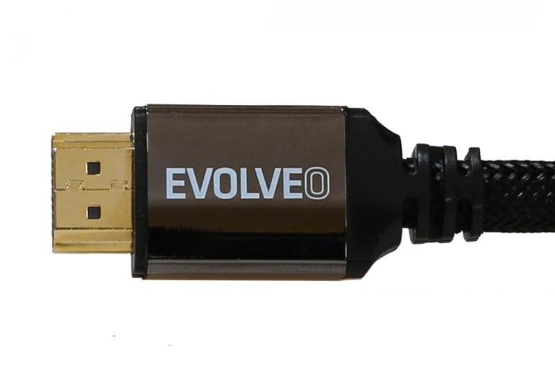 EVOLVEO XXtremeCord, kabel HDMI 2.1, délka 2 metry, podpora 8K ULTRA HD, 4K, 2K a FHD, 48Gbps š. p. - obrázek č. 2
