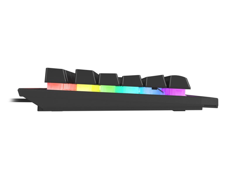 Herní klávesnice Genesis Rhod 500 RGB, US layout, 6-zónové RGB podsvícení - obrázek č. 4