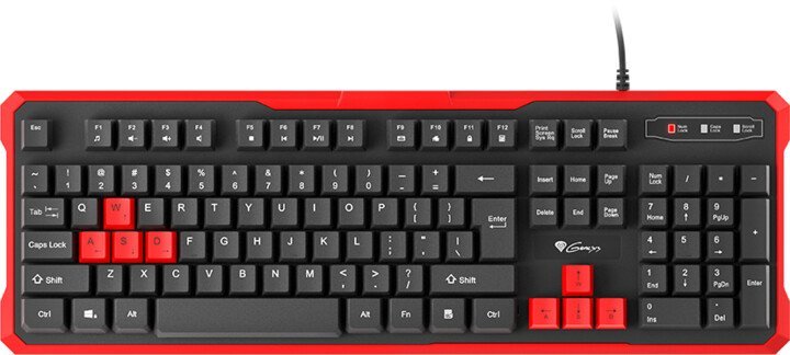 Genesis herní klávesnice RHOD 110 CZ/ SK layout - obrázek produktu