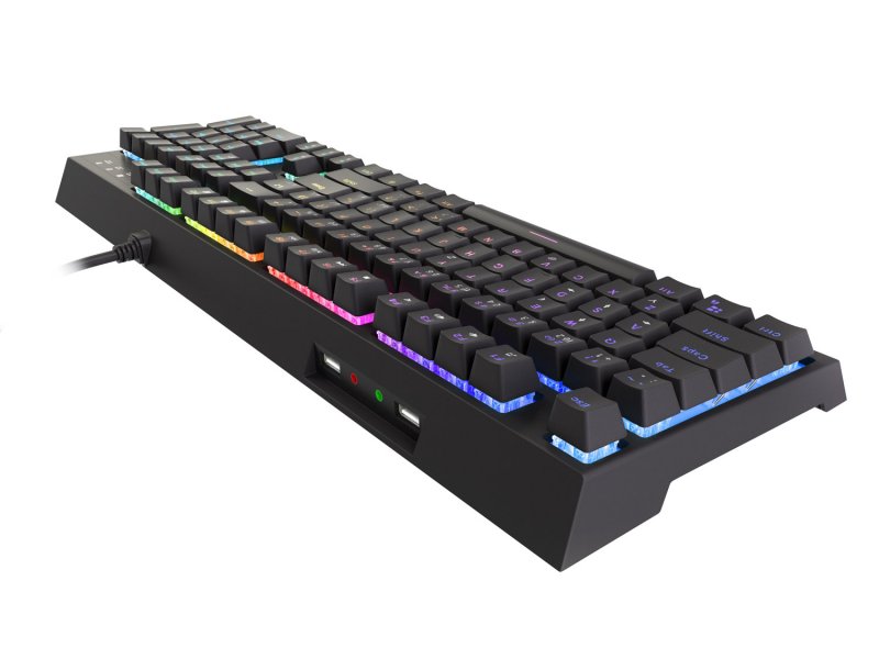 Genesis herní hybridní klávesnice THOR 210/ RGB/ Drátová USB/ CZ/ SK layout/ Černá - obrázek č. 3