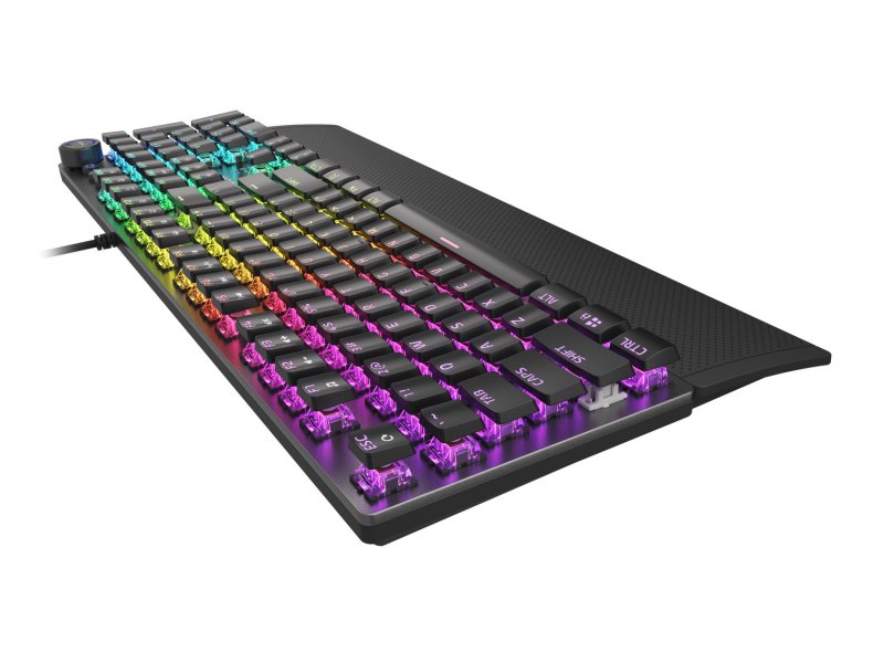 Genesis herní mechanická klávesnice THOR 401/ RGB/ Kailh Brown/ Drátová USB/ US layout/ Černá - obrázek č. 5