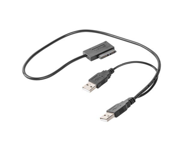 Kabel CABLEXPERT adaptér USB na Slim SATA SSD, DVD - obrázek produktu