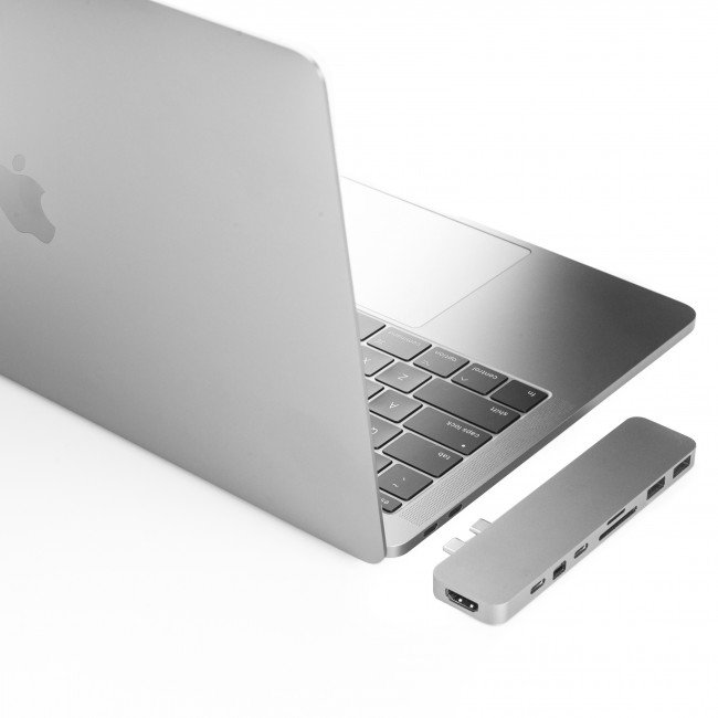 HyperDrive™ PRO USB-C Hub pro MacBook Pro - Silver - obrázek č. 2