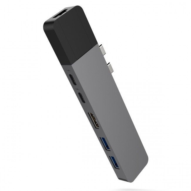 HyperDrive NET Hub for USB-C pro MacBook Pro -Gray - obrázek produktu
