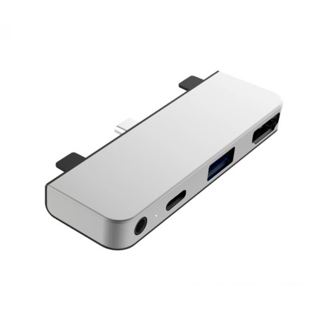 HyperDrive 4-in-1 USB-C Hub pro iPad Pro - Silver - obrázek produktu