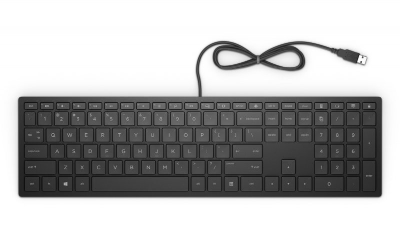 HP Pavilion Keyboard 300/ Drátová USB/ CZ-Layout/ Černá - obrázek produktu