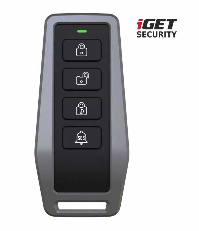 iGET SECURITY EP5 - dálkové ovládání (klíčenka) pro alarm M5, výdrž baterie až 5 let - obrázek produktu