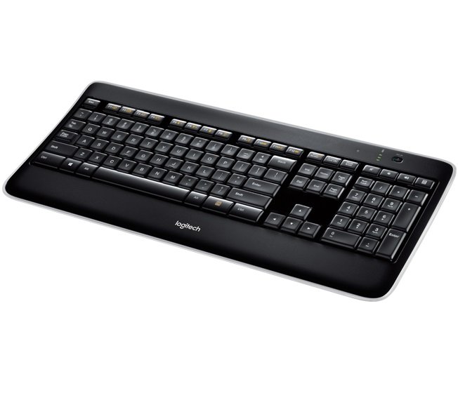 klávesnice Logitech Wireless Illuminated K800,US layout - obrázek č. 1