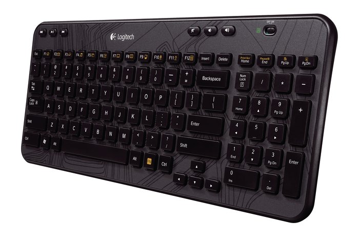 klávesnice Logitech Wireless Keyboard K360,USB, CZ - obrázek č. 1