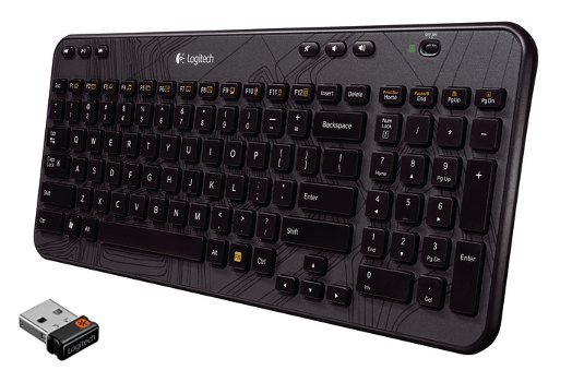 klávesnice Logitech Wireless Keyboard K360,USB, CZ - obrázek produktu