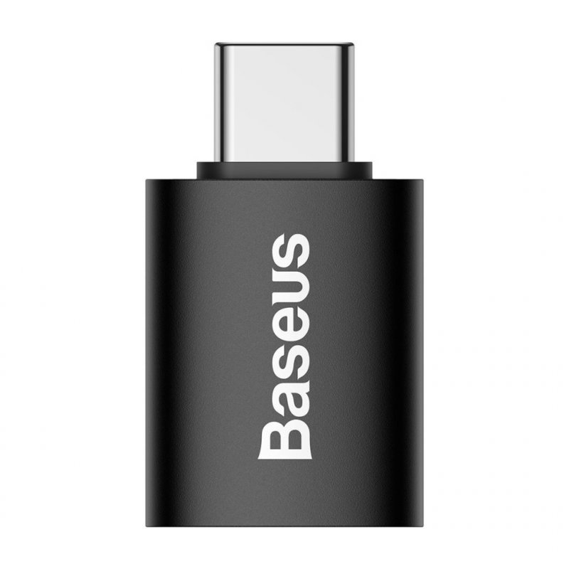 Baseus ZJJQ000001 Ingenuity Mini OTG Adaptér z USB-A na USB-C Black - obrázek č. 1