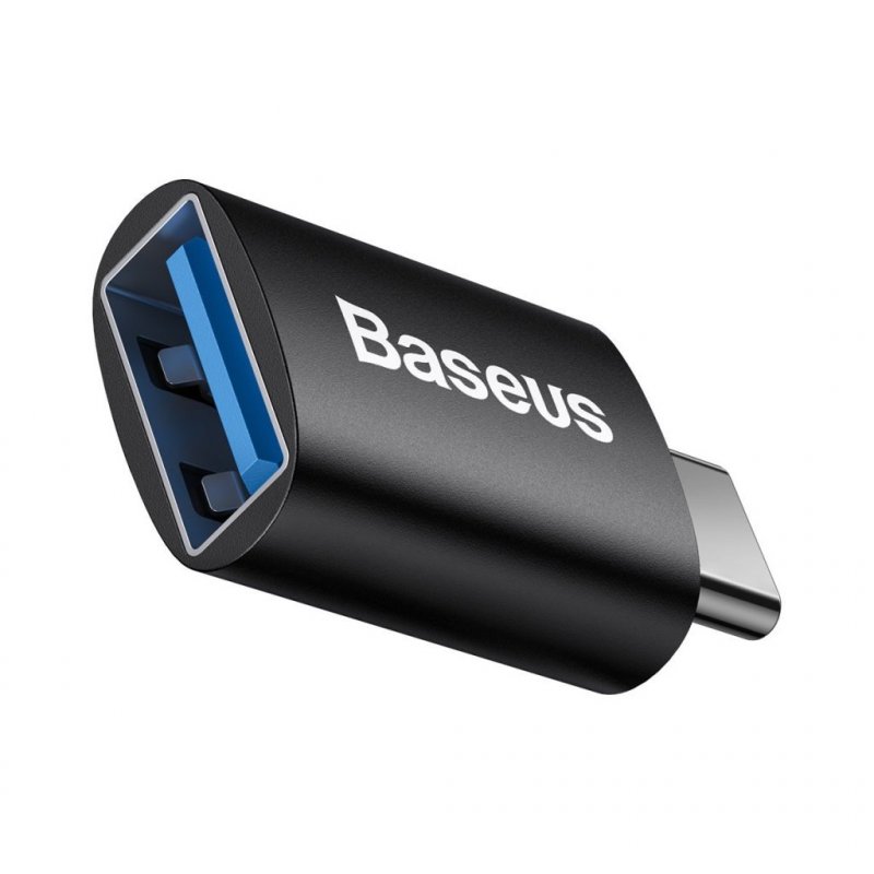 Baseus ZJJQ000001 Ingenuity Mini OTG Adaptér z USB-A na USB-C Black - obrázek č. 2