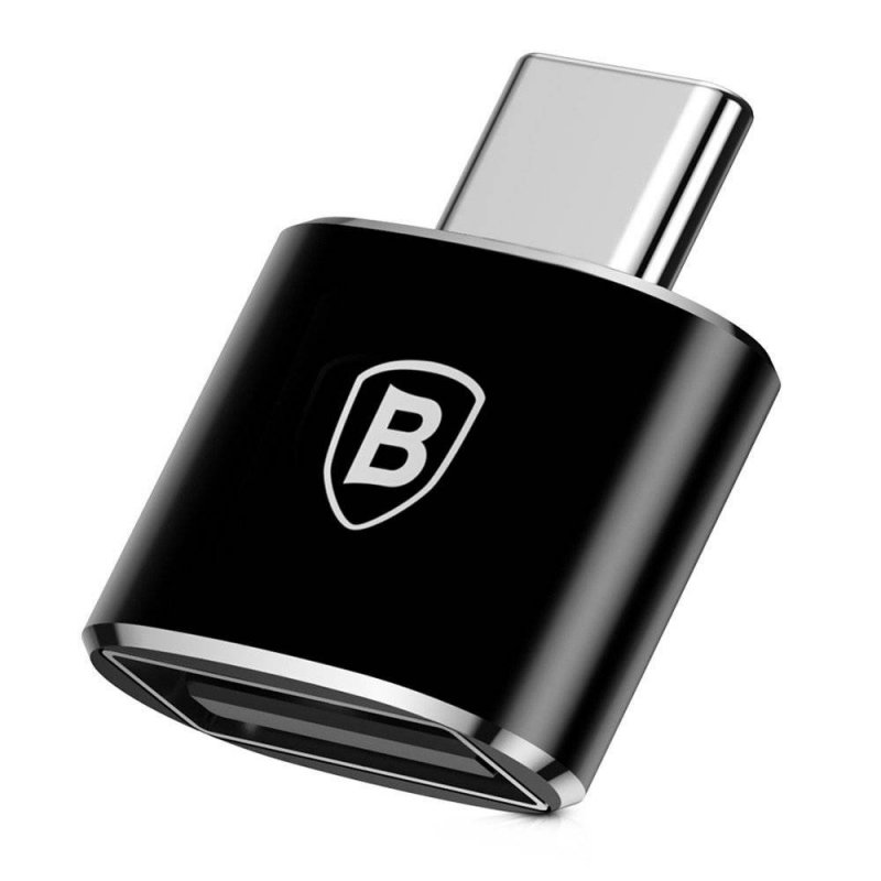 Baseus CATOTG-01 Adaptér z USB-A na USB-C Black - obrázek č. 2