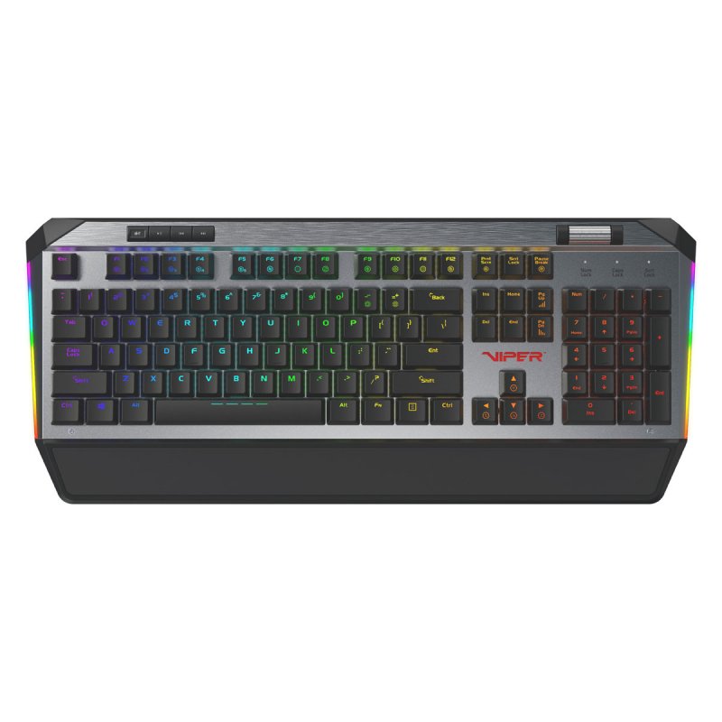 Patriot Viper 765 herní mechanická RGB klávesnice white box spínače - obrázek produktu