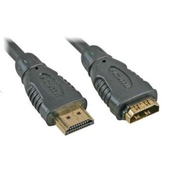 PremiumCord prodlužovací kabel HDMI, M/ F, 2m - obrázek produktu