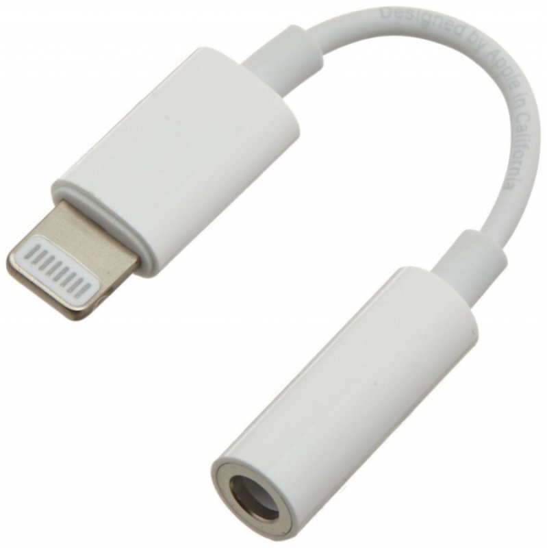 PremiumCord Apple Lightning audio redukční kabel na 3.5 mm stereo jack/ female, bílý - obrázek produktu