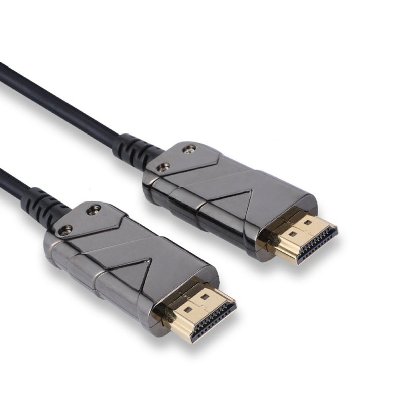 PremiumCord Ultra High Speed HDMI 2.1 optický fiber kabel 8K@60Hz,zlacené 10m - obrázek produktu