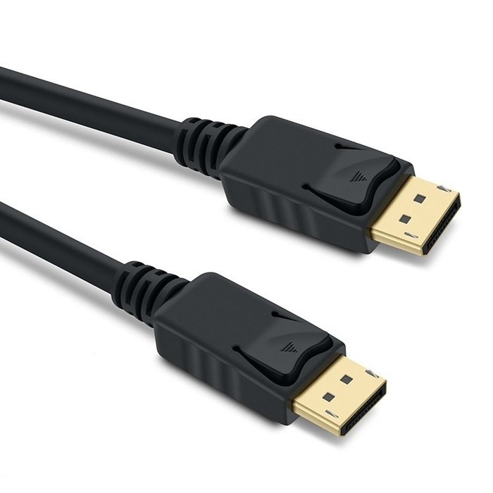 PremiumCord DisplayPort 1.4 přípojný kabel M/ M, zlacené konektory, 5m - obrázek produktu