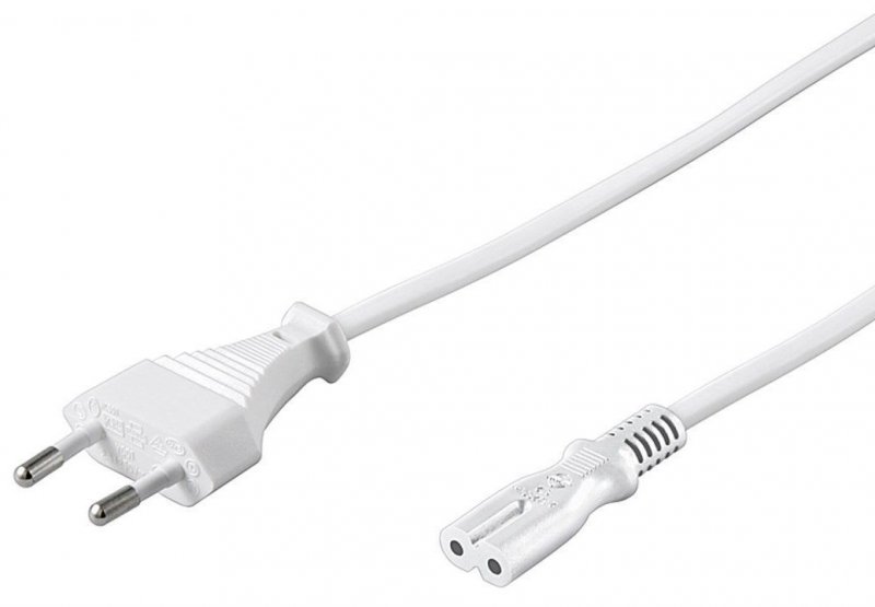 PremiumCord kabel k magnetofonu 2m, bílý - obrázek produktu