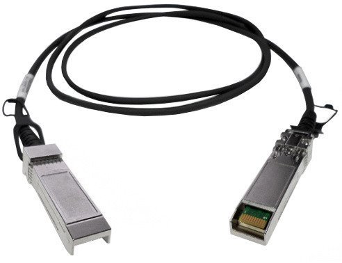 QNAP SFP+ 10GbE twinaxial direct attach cable, 1.5M, S/ N and FW update - obrázek produktu