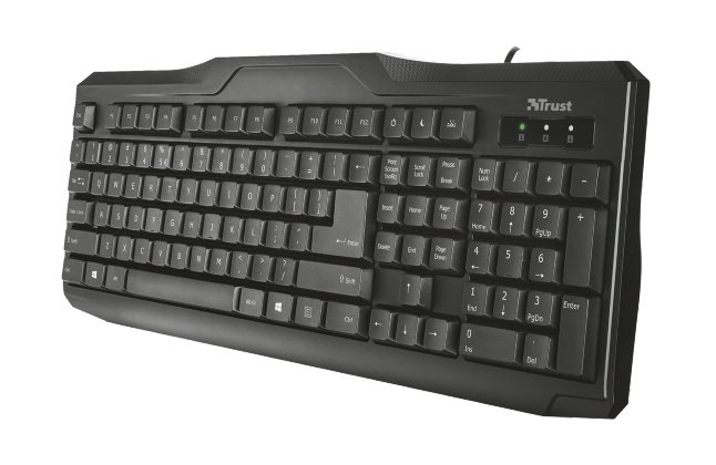 klávesnice TRUST ClassicLine Keyboard CZ/ SK NEW - obrázek č. 2