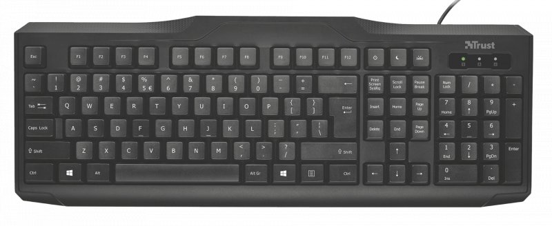 klávesnice TRUST ClassicLine Keyboard HU - obrázek produktu