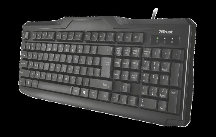 klávesnice TRUST ClassicLine Keyboard HU - obrázek č. 1