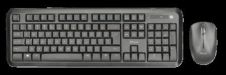 TRUST Nova Wireless Keyboard and mouse CZ / SK - obrázek produktu