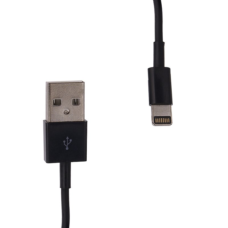 WE Datový kabel iPhone 5 200cm černý - obrázek produktu