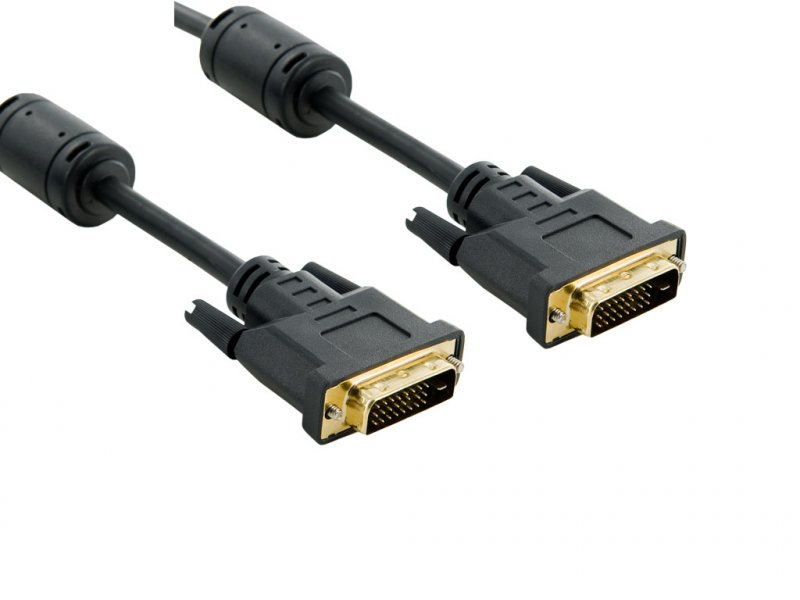 4World Kabel DVI-D 24+1M-24+1M 1.8m Black - obrázek produktu