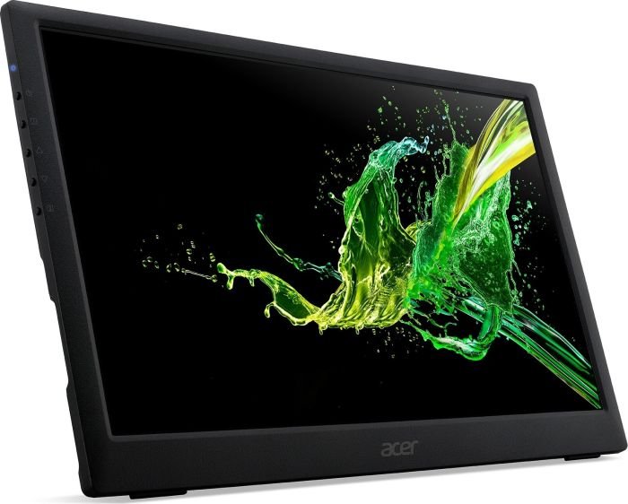 15,6" Acer PM161Q - IPS, FullHD, 7ms, 220cd/ m2, 16:9, USB-C, cestovní monitor - obrázek č. 1