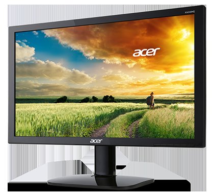 22" Acer KA220HQ - TN,FullHD,5ms,60Hz,200cd/ m2, 100M:1,16:9,DVI,HDMI,VGA - obrázek č. 2