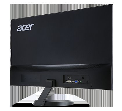 27" LCD Acer R271 - IPS,FullHD,4ms,60Hz,250cd/ m2, 100M:1,16:9,DVI,HDMI,VGA,repro - obrázek č. 3