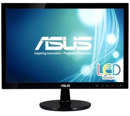 19" LED ASUS VS197DE černý -1366x768, 16:9, VGA - obrázek produktu