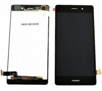 LCD displej Huawei P8 Lite včetně dotykového skla black OEM - obrázek produktu
