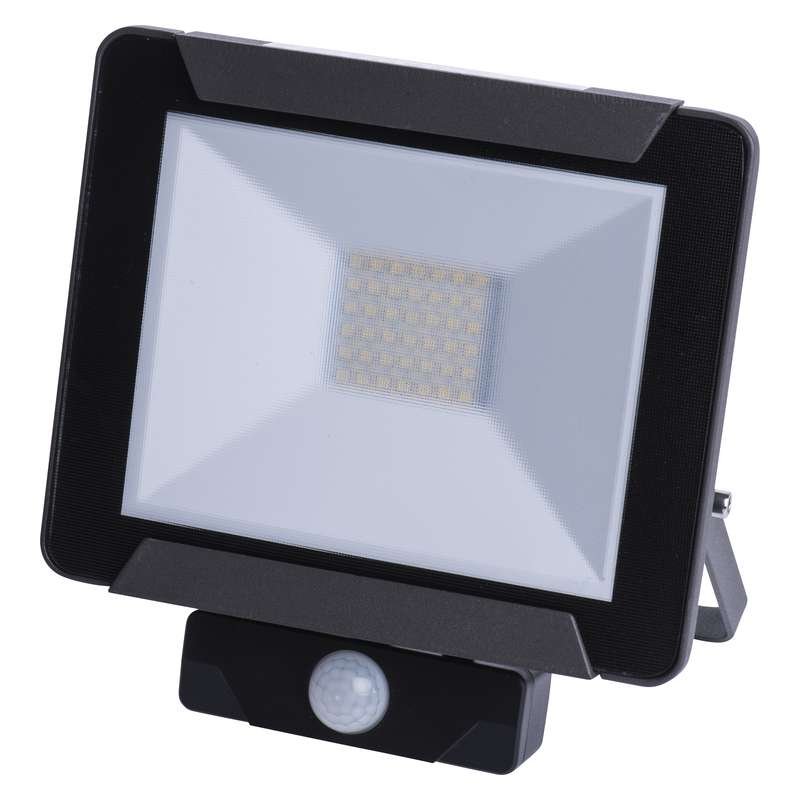 EMOS LED REFLEKTOR+PIR IDEO SLIM-30W, 2400 Lum, 4000K - obrázek produktu