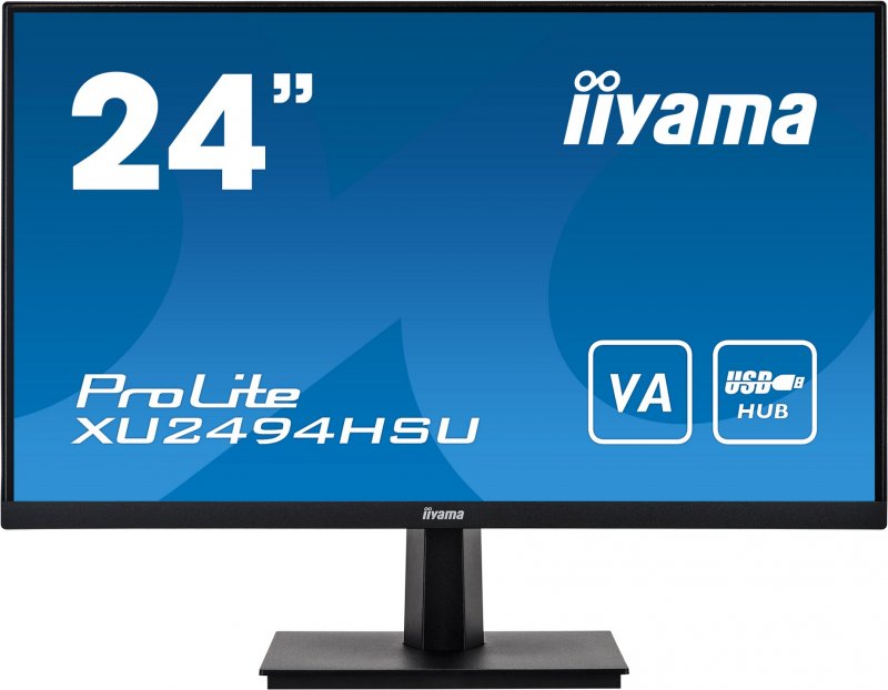 24" iiyama XU2494HSU-B1 - VA,FHD,HDMI,DP, repro - obrázek produktu