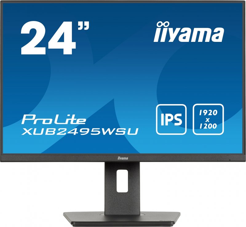 iiyama ProLite/ XUB2495WSU-B7/ 24,1"/ IPS/ 1920x1200/ 75Hz/ 4ms/ Black/ 3R - obrázek produktu