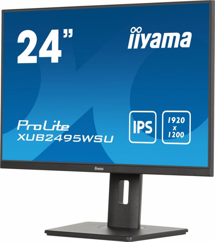 iiyama ProLite/ XUB2495WSU-B7/ 24,1"/ IPS/ 1920x1200/ 75Hz/ 4ms/ Black/ 3R - obrázek č. 6