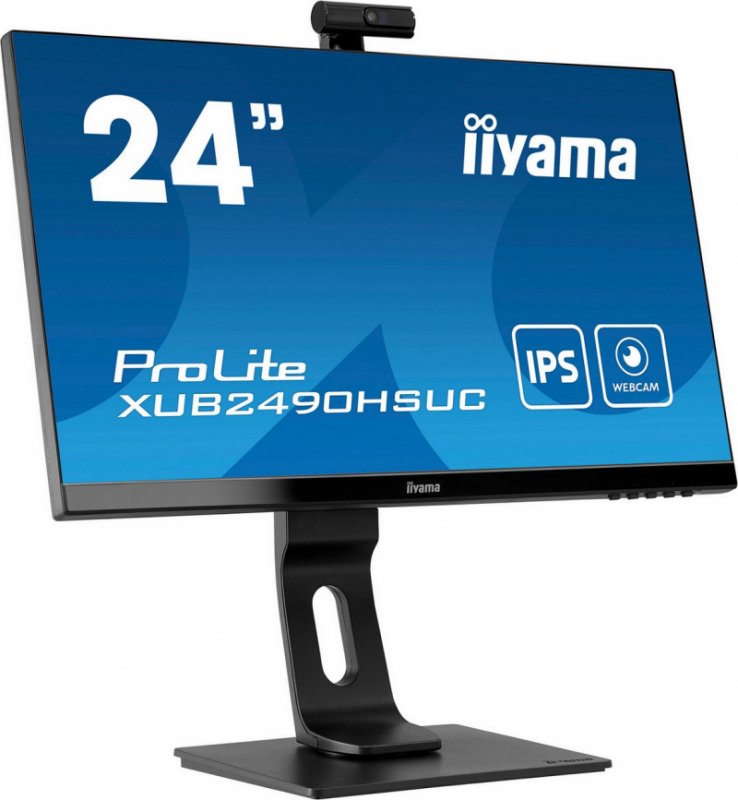 iiyama ProLite/ XUB2490HSUC/ 23,8"/ IPS/ FHD/ 60Hz/ 4ms/ Black/ 3R - obrázek produktu