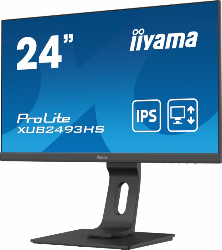 iiyama ProLite/ XUB2493HS/ 23,8"/ IPS/ FHD/ 75Hz/ 4ms/ Black/ 3R - obrázek č. 6