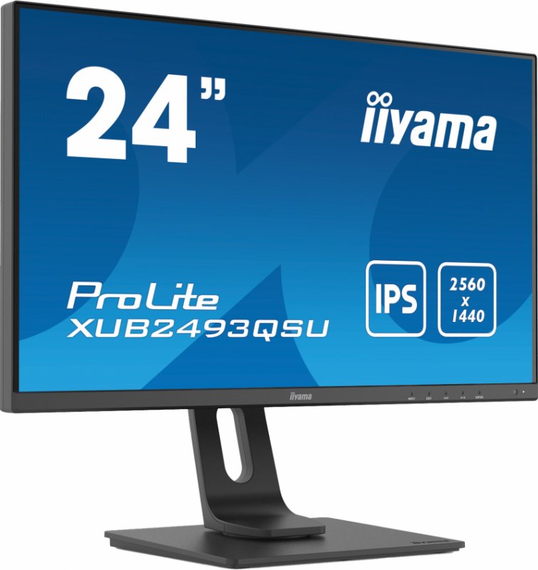 iiyama ProLite/ XUB2493QSU/ 23,8"/ IPS/ QHD/ 60Hz/ 4ms/ Black/ 3R - obrázek č. 1
