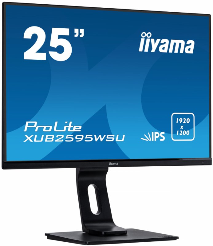 iiyama ProLite/ XUB2595WSU-B1/ 25"/ IPS/ 1920x1200/ 75Hz/ 4ms/ Black/ 3R - obrázek č. 2