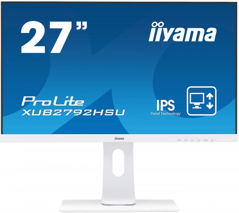 iiyama ProLite/ XUB2792HSU-W1/ 27"/ IPS/ FHD/ 75Hz/ 4ms/ White/ 3R - obrázek produktu