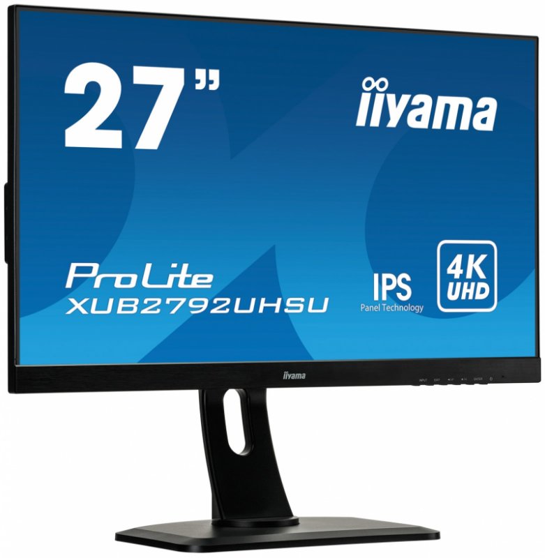 iiyama ProLite/ XUB2792UHSU-B1/ 27"/ IPS/ 4K UHD/ 60Hz/ 4ms/ Black/ 3R - obrázek č. 1