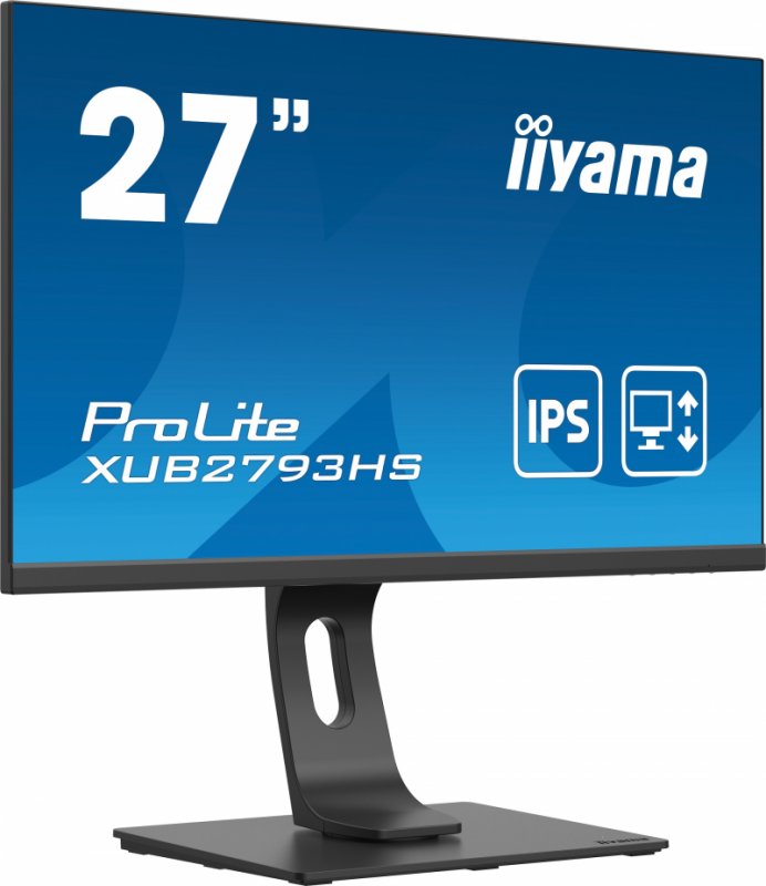27" iiyama XUB2793HS-B4: IPS, FHD,HDMI,DP,repro - obrázek č. 4