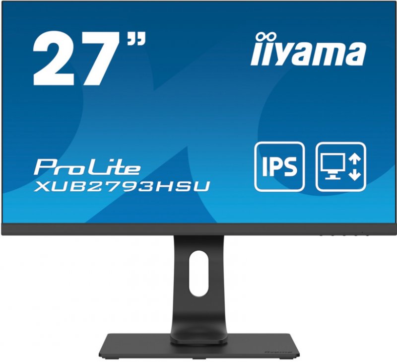 27" iiyama XUB2793HSU-B4:IPS,FHD,HDMI,DP,USB,HAS - obrázek produktu